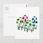 Paddenstoel Briefkaart (Voorkant / Achterkant)