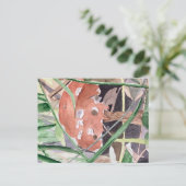 paddenstoel briefkaart (Staand voorkant)