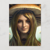 paddenstoel briefkaart (Voorkant)