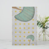 Paddenstoel Briefpapier (Staand voorkant)