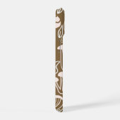 Paddenstoel Bruin iPhone 15 Case (Rechterkant)