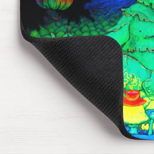 paddenstoel Buddah Mousepad Muismat (Hoek)