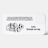 paddenstoel buitenaardse Case-Mate iPhone case (Achterkant (horizontaal))