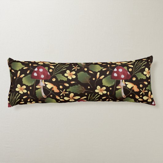 paddenstoel Buttercup Lichaamskussen (Achterkant)