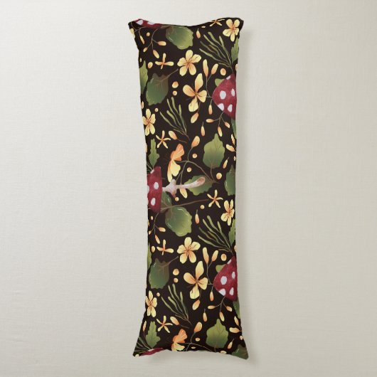 paddenstoel Buttercup Lichaamskussen (Voorkant Verticaal)