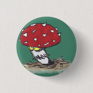 Paddenstoel Button Badge