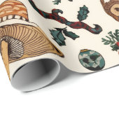 Paddenstoel Cadeaupapier (Rol Hoek)