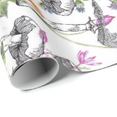 paddenstoel cadeaupapier (Rol Hoek)