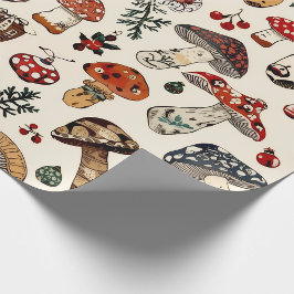 Paddenstoel Cadeaupapier