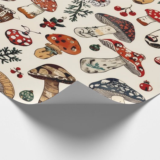 Paddenstoel Cadeaupapier