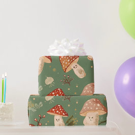 Paddenstoel Cadeaupapier