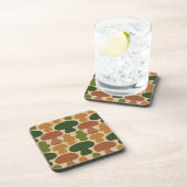 Paddenstoel Camo Beige Plastic Onderzetter Set (Rechterzijde)