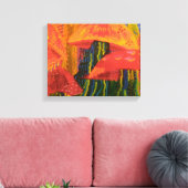 paddenstoel canvas afdruk (Insitu (Woonkamer))