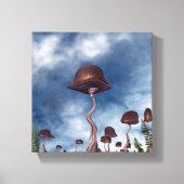 paddenstoel canvas afdruk (Voorkant)