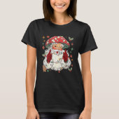 Paddenstoel champignon champignon kerstmis t-shirt (Voorkant)