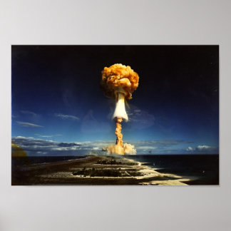 paddenstoel Cloud Poster