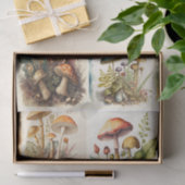  paddenstoel Collage Tissuepapier (Geschenk)