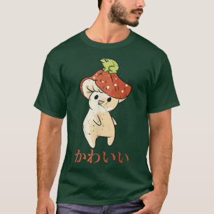 paddenstoel - Cute Kawaii Anime Frog - Japanse Aes T-shirt