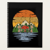 Paddenstoel die Retro schoppen Planner (Voorkant)