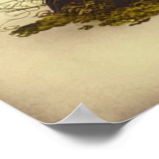  paddenstoel digitale kunst 10 poster (Hoek)