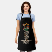 paddenstoel DNA-mycologie Shroom Hunter voor Schort (Gedragen)