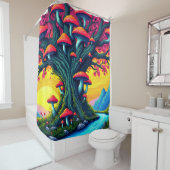 paddenstoel douchegordijn (In situ)