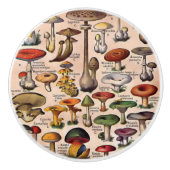 paddenstoel Draaibak Keramische Knop (Voorkant)