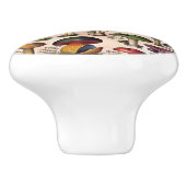 paddenstoel Draaibak Keramische Knop (Zijkant)