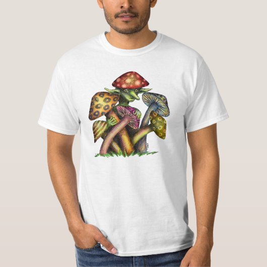 paddenstoel Elf T-shirt (Voorkant)
