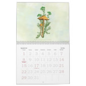 paddenstoel en bloemen kalender (Mar 2026)