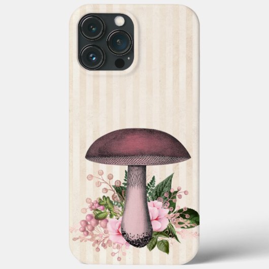 paddenstoel en Floral Compilation Case-Mate iPhone Case (Achterkant)