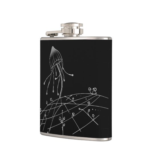 paddenstoel en mycelia heupfles (Links)