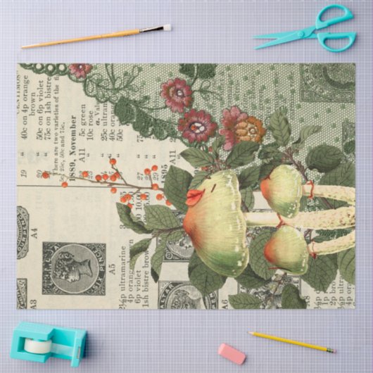 Paddenstoel Ephemera Design Series #11 Tissuepapier (Craft)