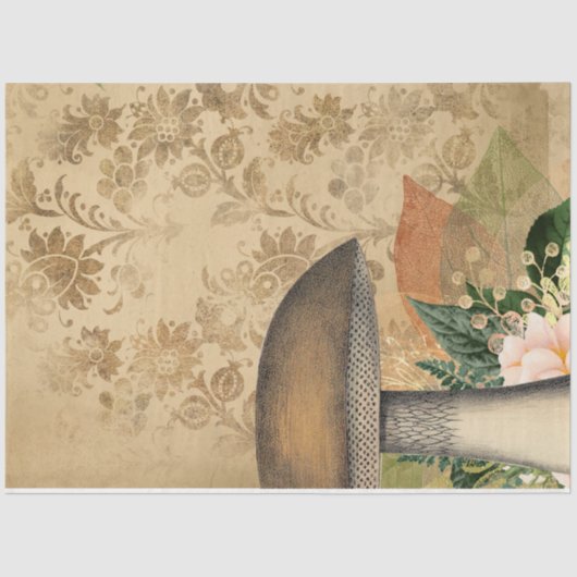 Paddenstoel Ephemera Design Series #14 Tissuepapier (Voorkant)