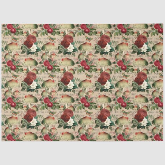 Paddenstoel Ephemera Design Series #15 Tissuepapier (Voorkant)