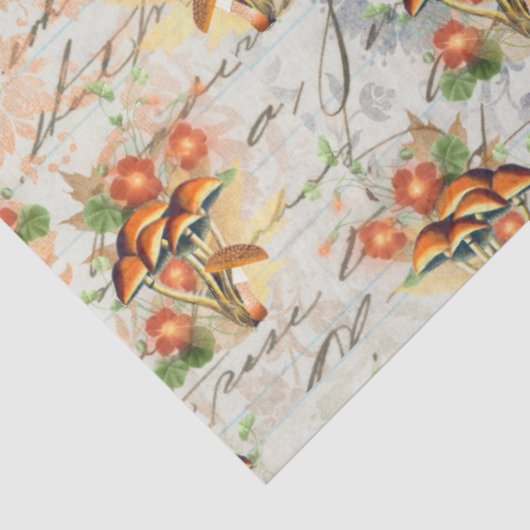 Paddenstoel Ephemera Design Series #17 Tissuepapier (Detail)