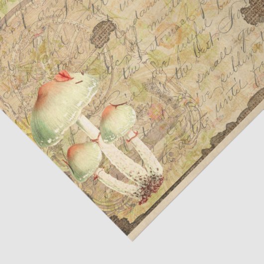  paddenstoel Ephemera Design Series 4 Tissuepapier (Detail)