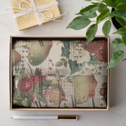 Paddenstoel Ephemera Design Series #8 Tissuepapier (Geschenk)