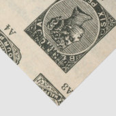 Paddenstoel Ephemera Ontwerpreeks #11 Tissuepapier (Detail)