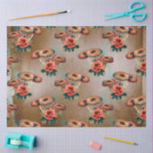Paddenstoel Ephemera Ontwerpreeks #6 Tissuepapier (Craft)