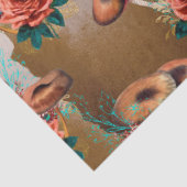 Paddenstoel Ephemera Ontwerpreeks #6 Tissuepapier (Detail)