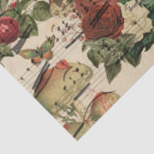 Paddenstoel Ephemera Ontwerpreeks #8 Tissuepapier (Detail)