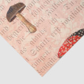 Paddenstoel Ephemera Ontwerpreeks #9 Tissuepapier (Detail)