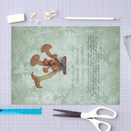  paddenstoel Ephemera Tissuepapier (Craft)