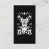 Paddenstoel esthetische kikkervisjes Magic Moon Ph Visitekaartje (Voorkant)