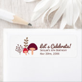 Paddenstoel Etiket (Insitu)