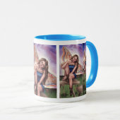 Paddenstoel Fairy Mok Faerie Mok Faery Mok (Voorkant rechts)