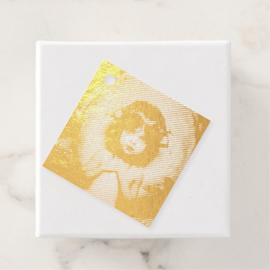  paddenstoel fee lelie bedankjes labels (Met doos)