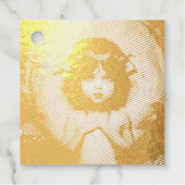  paddenstoel fee lelie bedankjes labels (Voorkant)