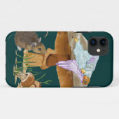 Paddenstoel Fee & Muis Case-Mate iPhone Case (Achterkant (horizontaal))